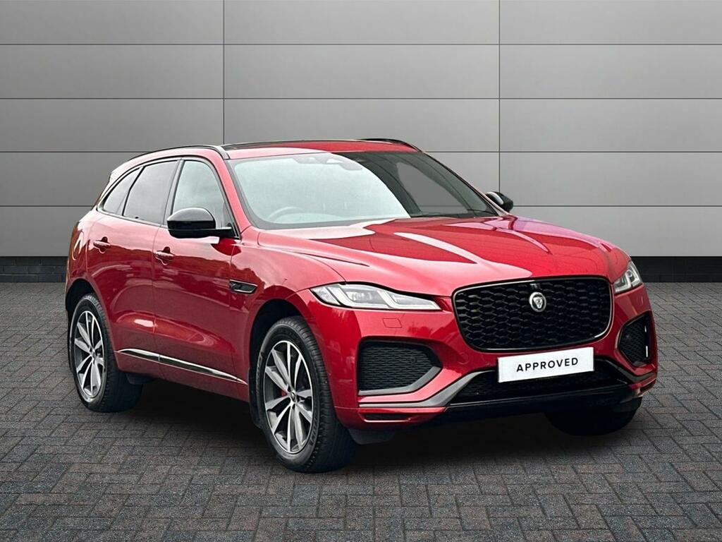Jaguar F-Pace 2.0 D200 Mhev R-dynamic Se Black 90Th Anniversary Red