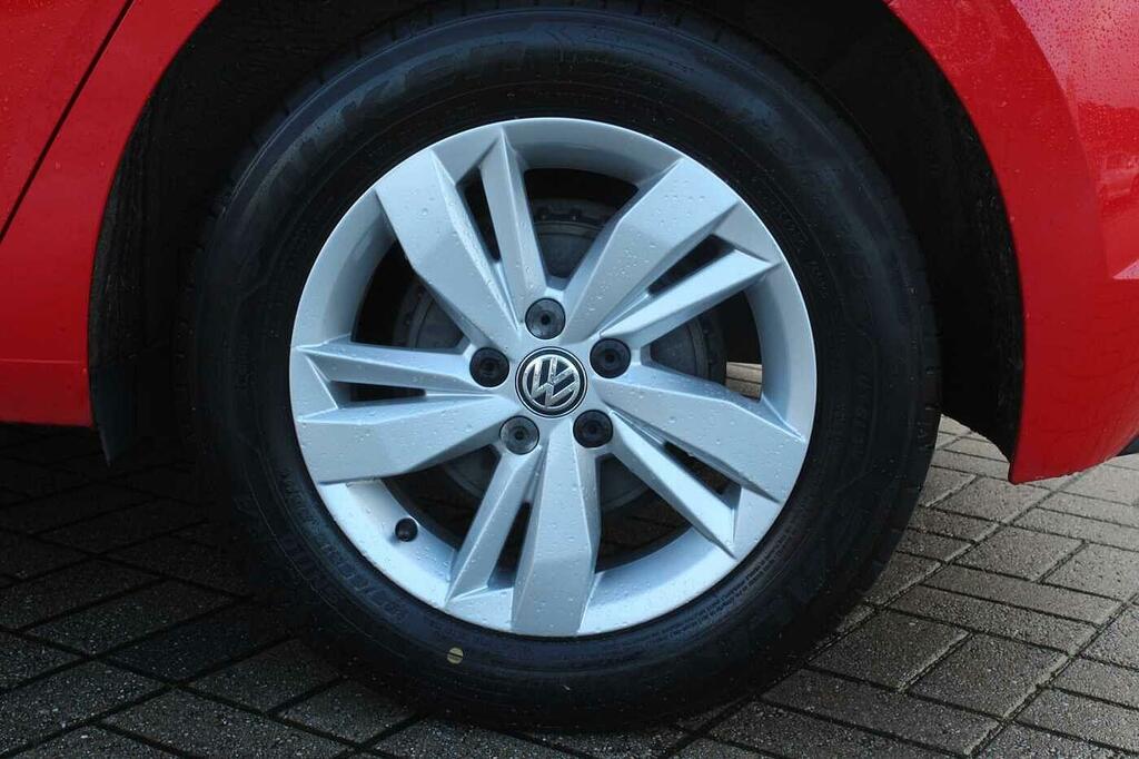 Volkswagen Polo 1.0 Tsi Se Euro 6 Ss CT68PNY Red #3