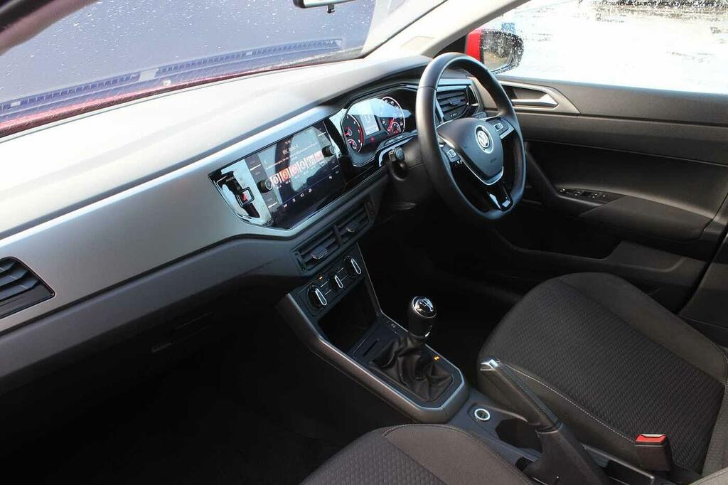 Volkswagen Polo 1.0 Tsi Se Euro 6 Ss CT68PNY Red #2