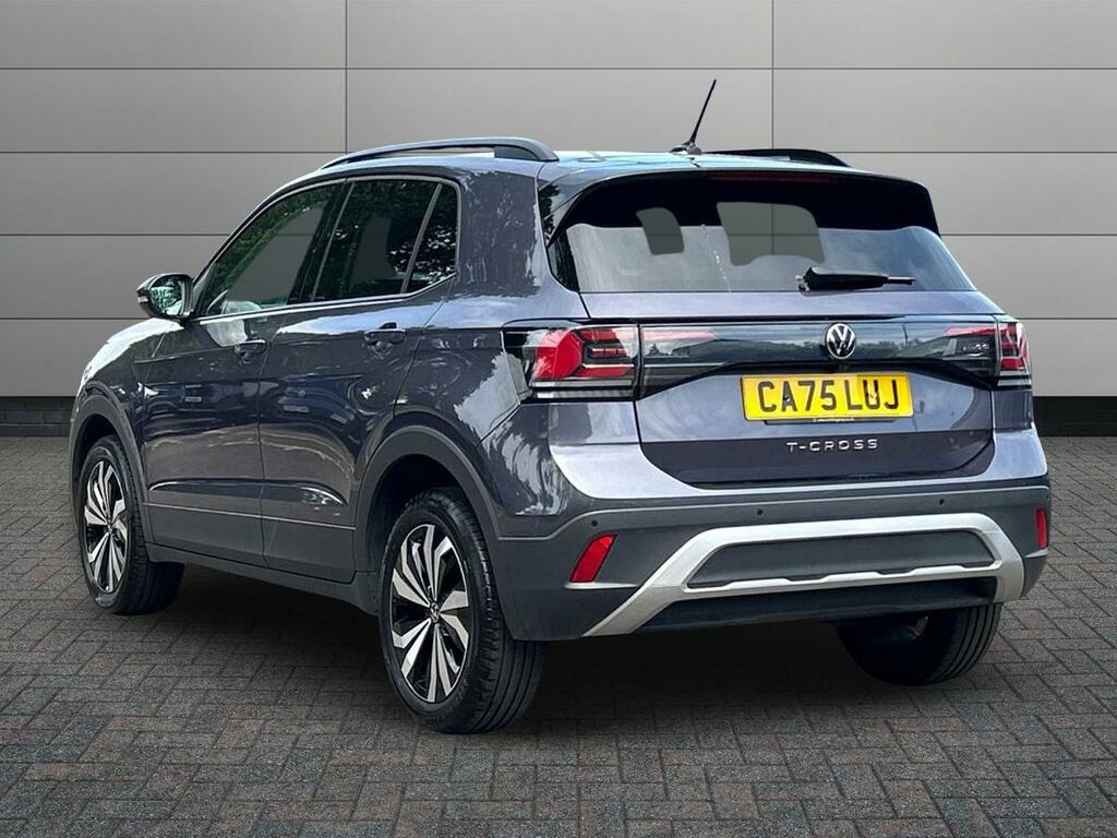 Volkswagen T-Cross 1.0 Tsi Match Euro 6 Ss CA75LUJ Grey #3