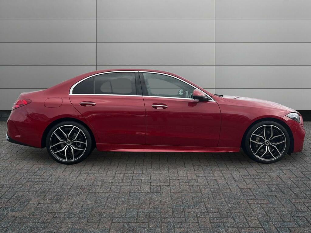 Mercedes-Benz C Class 2.0 C220dh Mhev Amg Line Premium Plus G-tronic KT74FVV Red #5