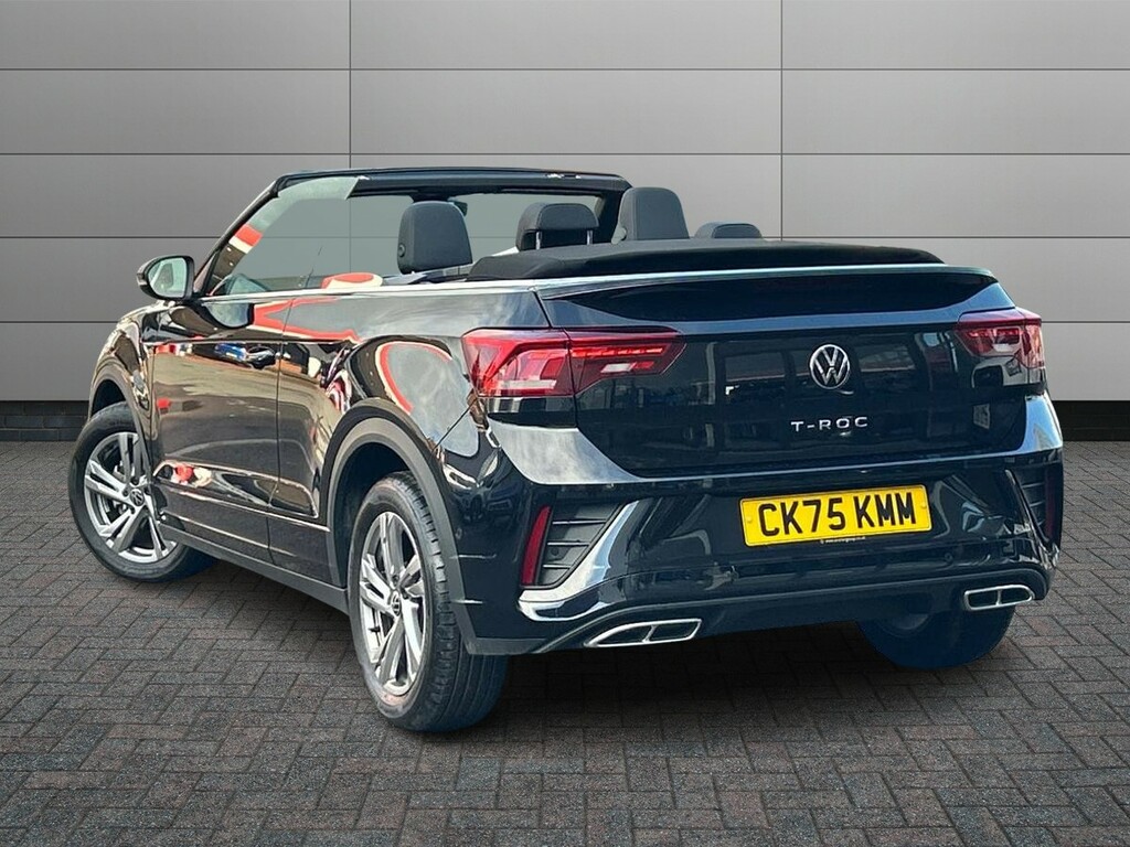 Volkswagen T-Roc 1.5 Tsi R-line Dsg 2Wd Euro 6 Ss Black #2