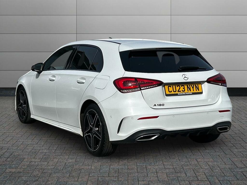 Mercedes-Benz A Class 1.3 A180 Amg Line Executive 7G-dct Euro 6 Ss CU23NYN White #2