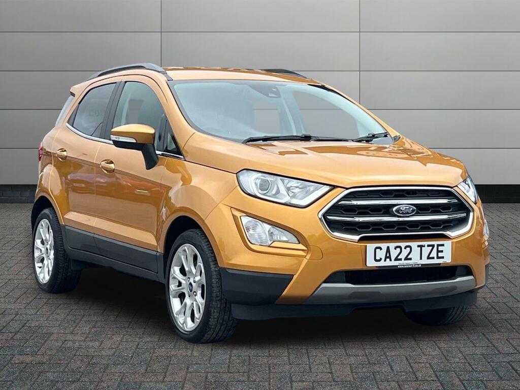 Ford Ecosport 1.0T Ecoboost Gpf Titanium Suv E Yellow
