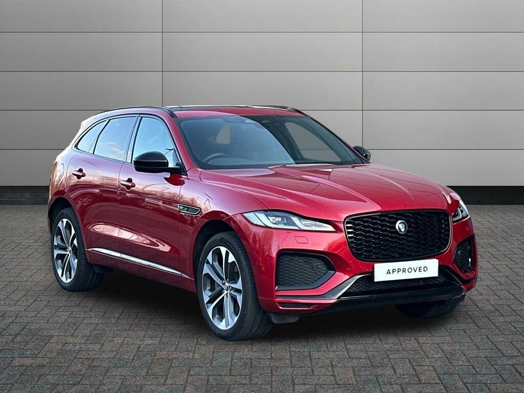 Jaguar F-Pace 3.0 D300 Mhev R-dynamic Hse Black 90Th Anniversary Red