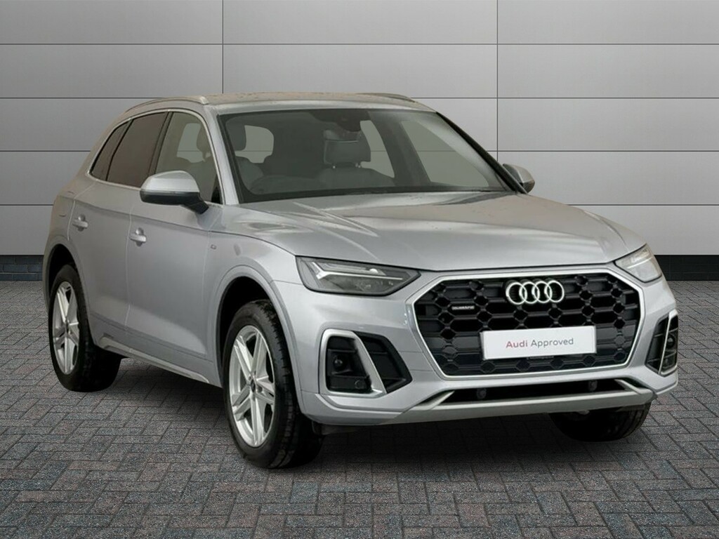 Audi Q5 2.0 Tdi 40 S Line S Tronic Quattro Euro 6 Ss Silver
