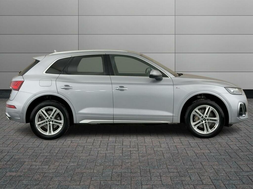 Audi Q5 2.0 Tdi 40 S Line S Tronic Quattro Euro 6 Ss CV73LDL Silver #5
