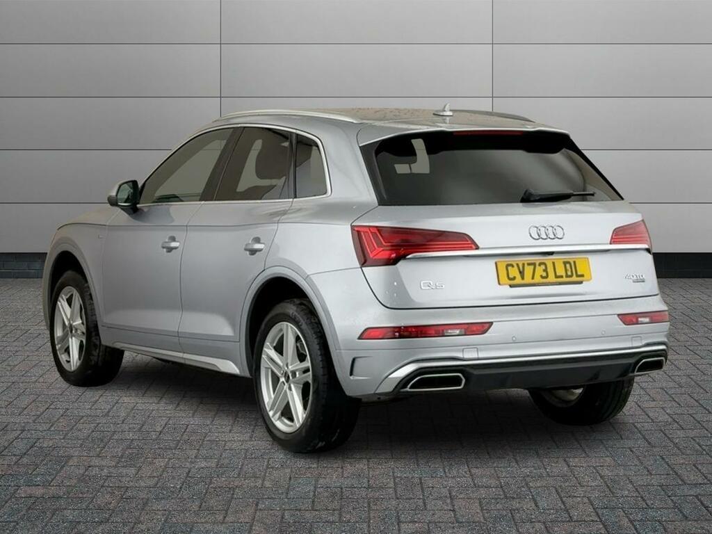 Audi Q5 2.0 Tdi 40 S Line S Tronic Quattro Euro 6 Ss CV73LDL Silver #2