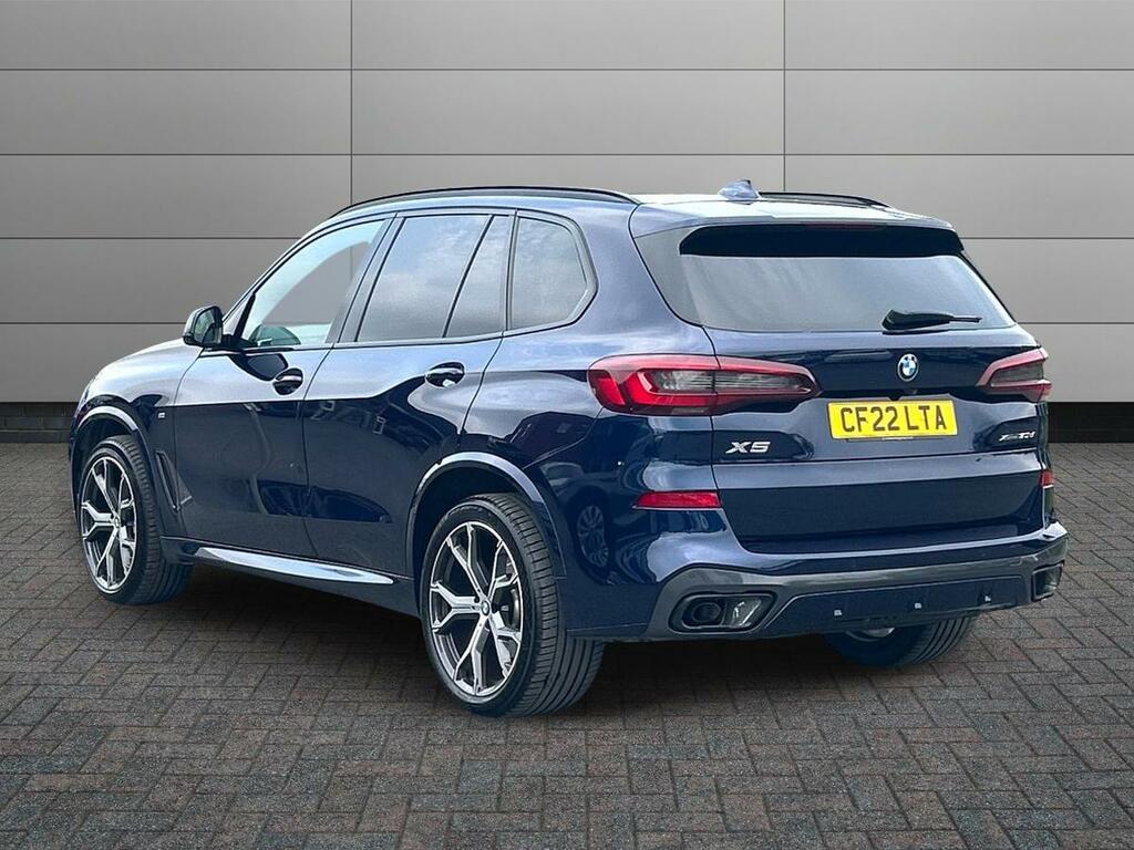 BMW X5 3.0 30D Mht M Sport Suv Hybrid Xdr CF22LTA Blue #2