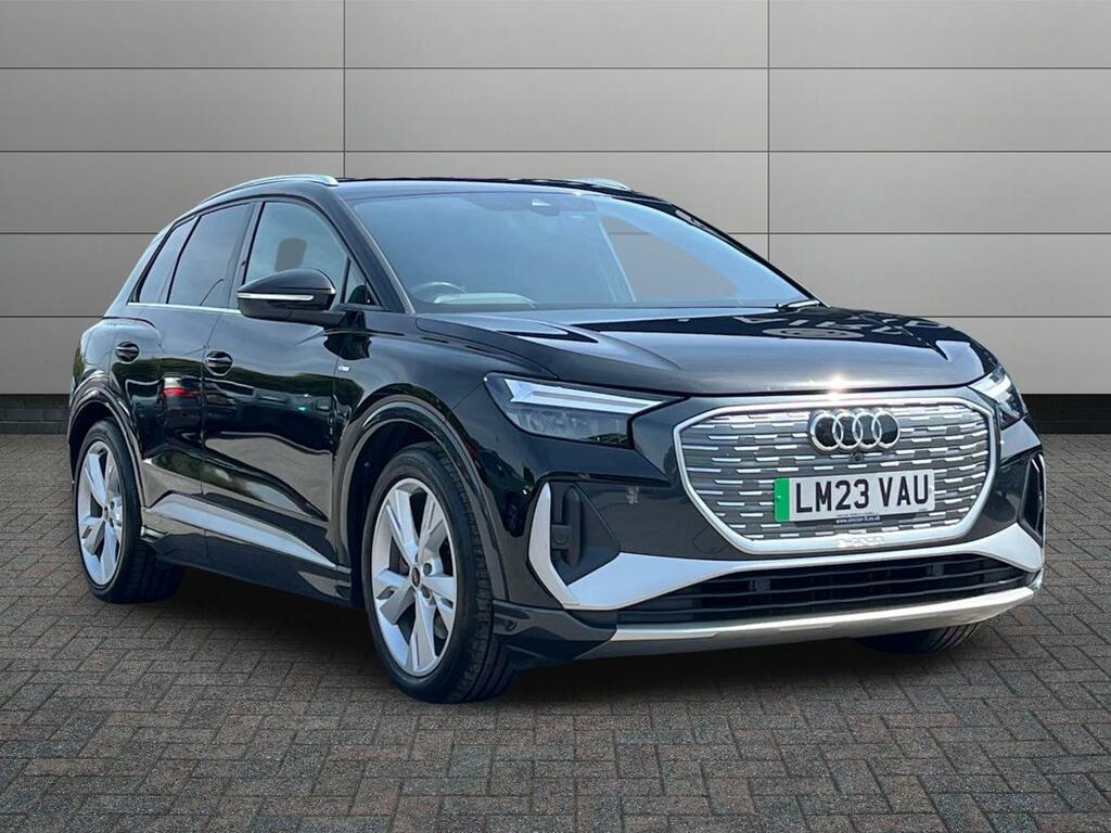 Audi Q4 E Tron 40 S Line Suv 82Kwh 204 Ps Black