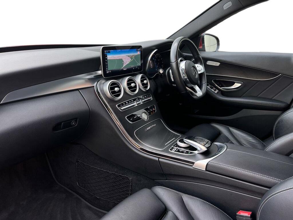 Mercedes-Benz C Class 2.0 C300 Amg Line Edition Premium G-tronic Euro Red #3
