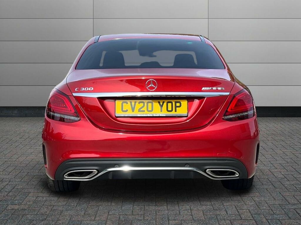 Mercedes-Benz C Class 2.0 C300 Amg Line Edition Premium G-tronic Euro Red #6