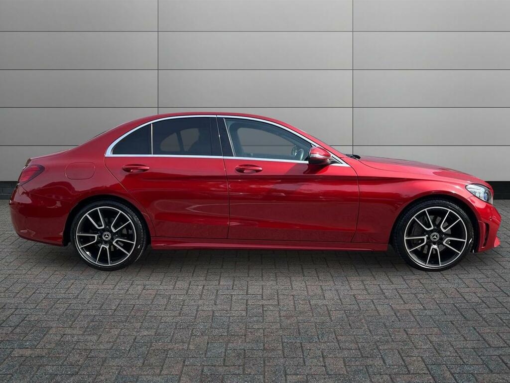 Mercedes-Benz C Class 2.0 C300 Amg Line Edition Premium G-tronic Euro Red #5