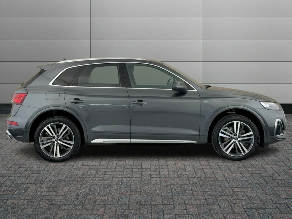 Audi Q5 2.0 Tfsi 45 S Line S Tronic Quattro Euro 6 Ss 5 CU72TZZ Grey #5