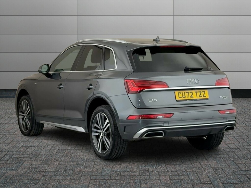 Audi Q5 2.0 Tfsi 45 S Line S Tronic Quattro Euro 6 Ss 5 CU72TZZ Grey #2