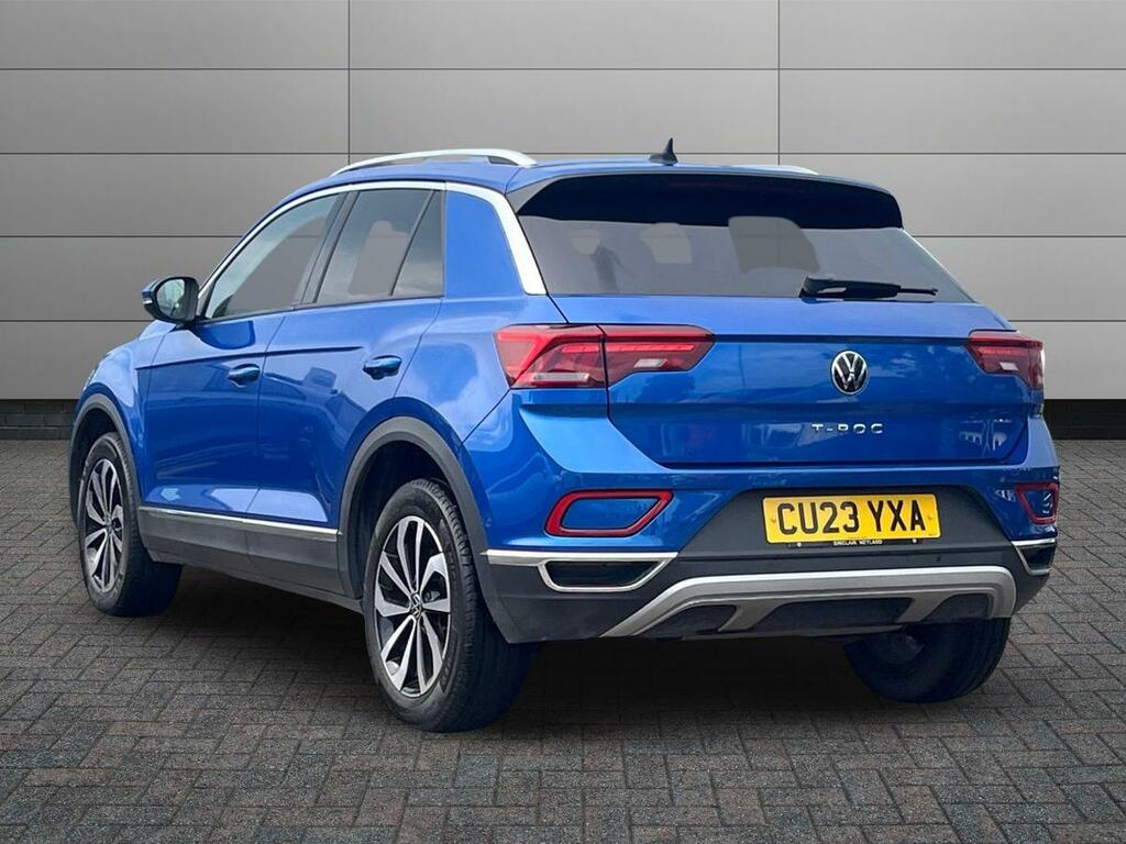 Volkswagen T-Roc 1.5 Tsi Style Dsg Euro 6 Ss CU23YXA Blue #2