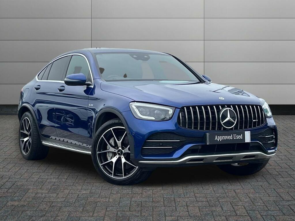 Mercedes-Benz GLC Class 3.0 Glc43 V6 Amg Premium Coupe G-tronic 4Matic Blue