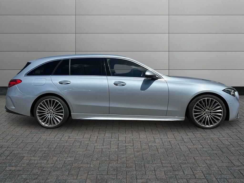 Mercedes-Benz C Class 2.0 C300dh Mhev Amg Line Premium G-tronic Euro Silver #5