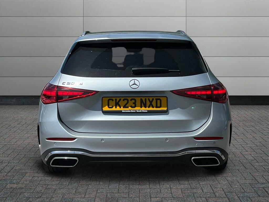 Mercedes-Benz C Class 2.0 C300dh Mhev Amg Line Premium G-tronic Euro Silver #6