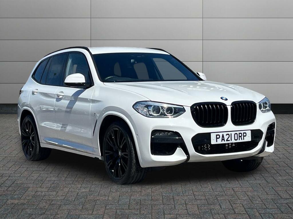 BMW X3 2.0 20D Mht M Sport Suv Hybrid Xdr White