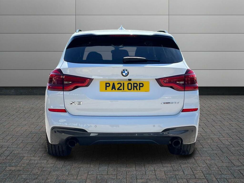 BMW X3 2.0 20D Mht M Sport Suv Hybrid Xdr PA21ORP White #6