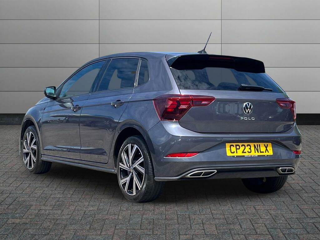 Volkswagen Polo 1.0 Tsi R-line Dsg Euro 6 Ss CP23NLX Grey #2