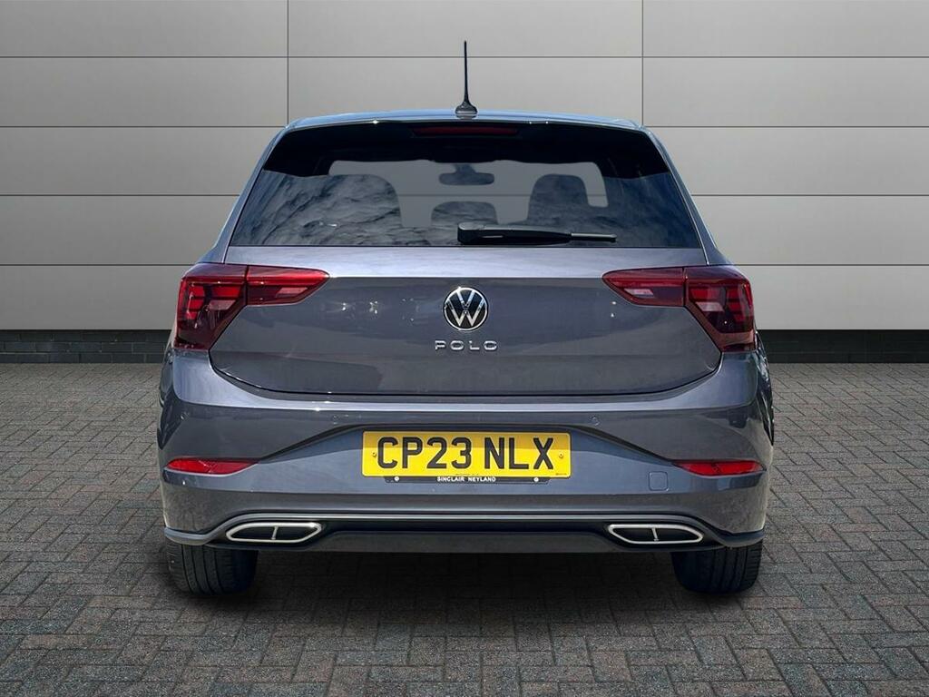 Volkswagen Polo 1.0 Tsi R-line Dsg Euro 6 Ss CP23NLX Grey #6