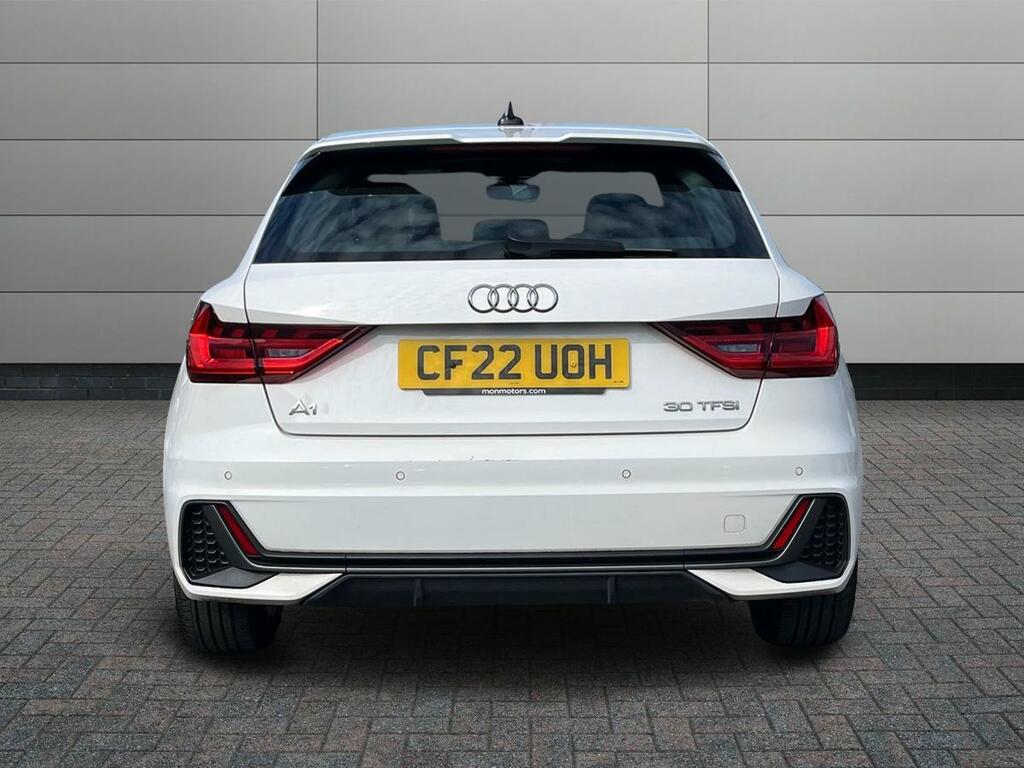 Audi A1 1.0 Tfsi 30 S Line Sportback Euro 6 Ss CF22UOH White #6