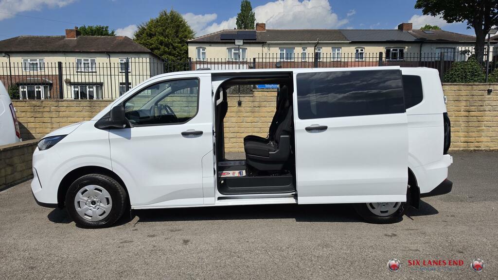 Ford Transit Custom 2.0 320 Ecoblue Trend Kombi Double Cab CA74WRF White #2