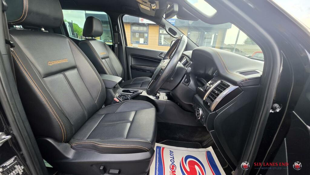 Ford Ranger 2.0 Ecoblue Wildtrak Pickup Double Cab AD72FNN Black #2
