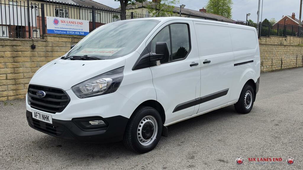 Ford Transit Custom 2.0 300 Ecoblue Leader Panel Van AF71NHK White #6