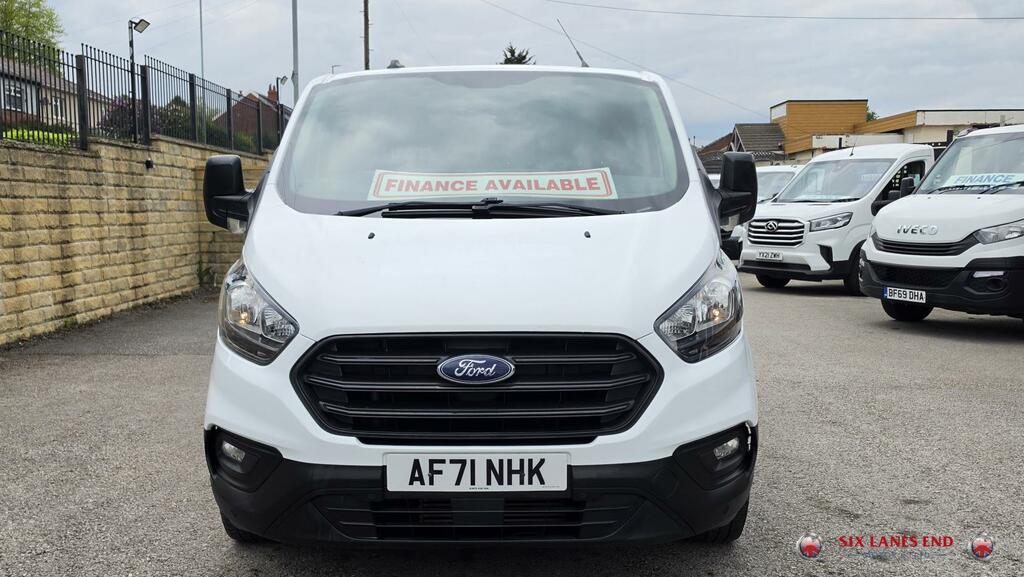 Ford Transit Custom 2.0 300 Ecoblue Leader Panel Van AF71NHK White #4