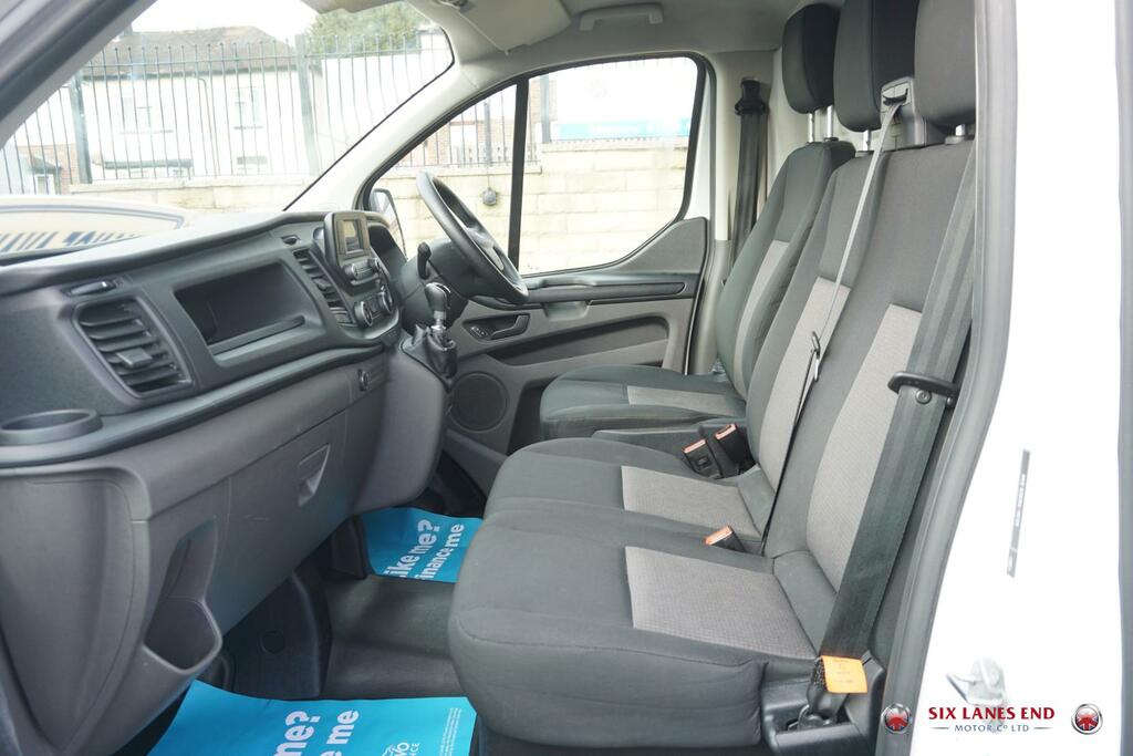 Ford Transit Custom 2.0 300 Ecoblue Leader Panel Van AF71NHK White #5