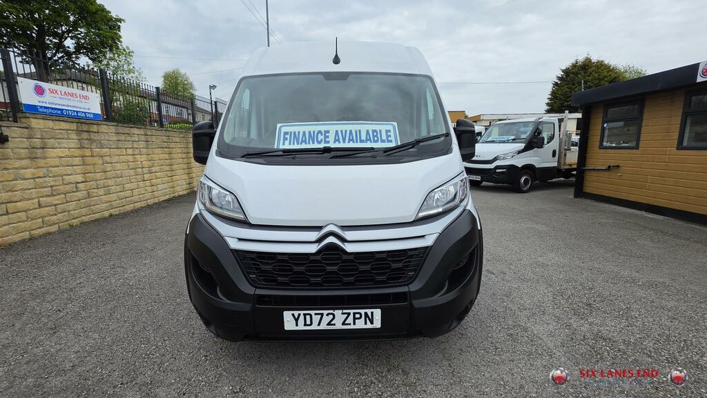 Citroen Relay 2.2 Bluehdi 35 Enterprise Edition Panel Van Di YD72ZPN White #4