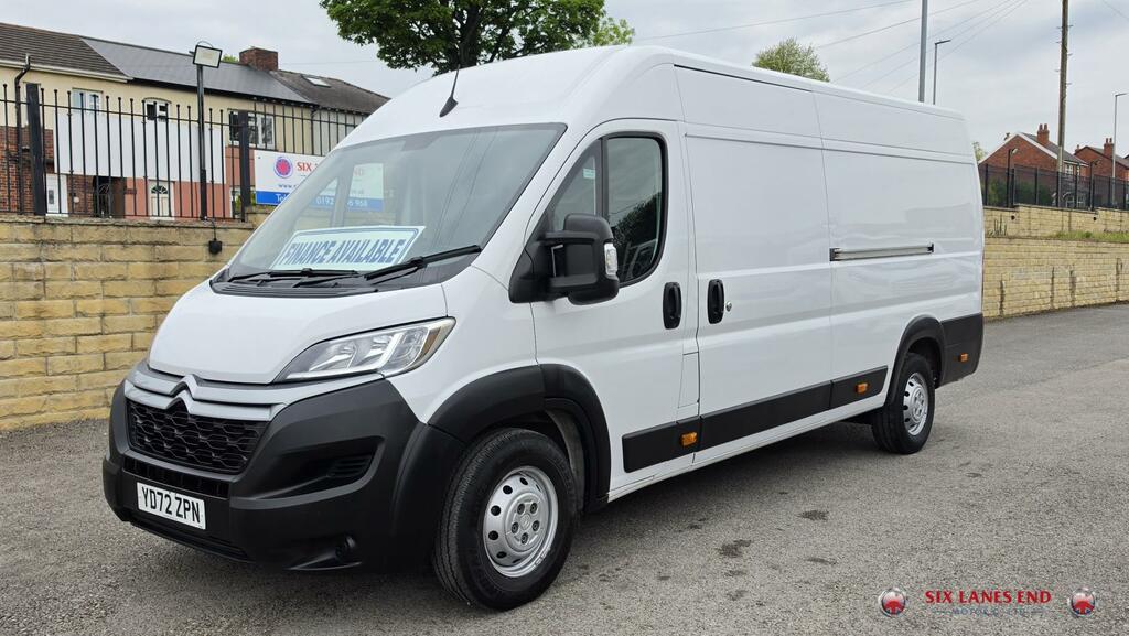 Citroen Relay 2.2 Bluehdi 35 Enterprise Edition Panel Van Di YD72ZPN White #6