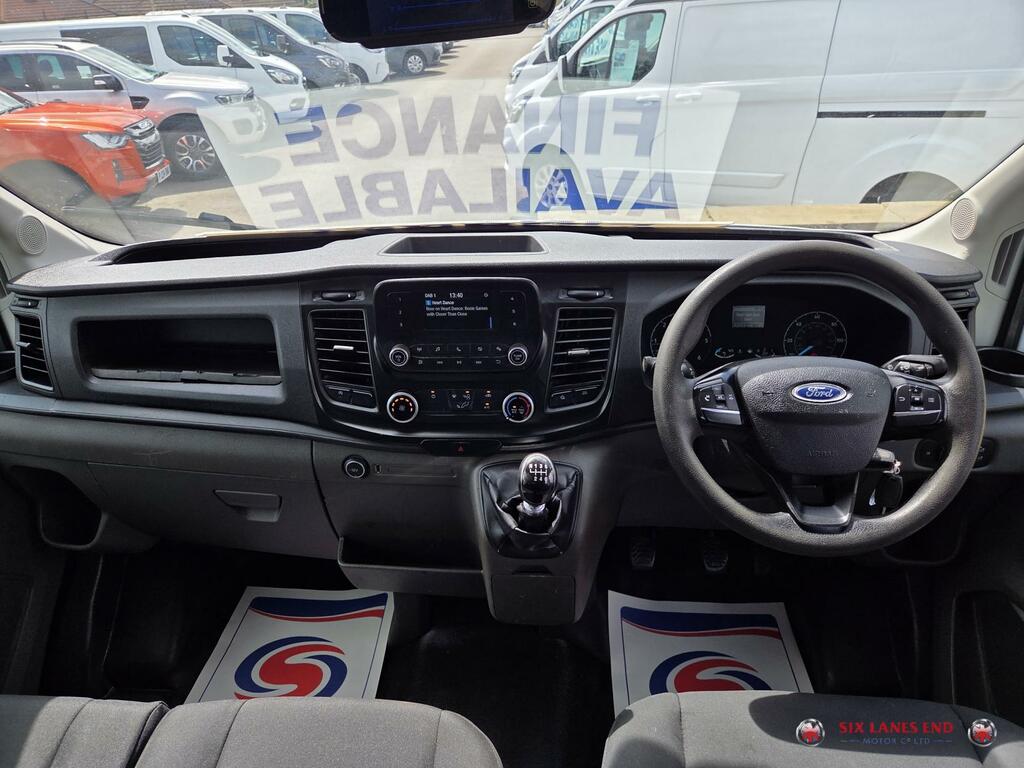 Ford Transit Custom 2.0 350 Ecoblue Leader Tipper Double Cab Diese YS70FRK White #4