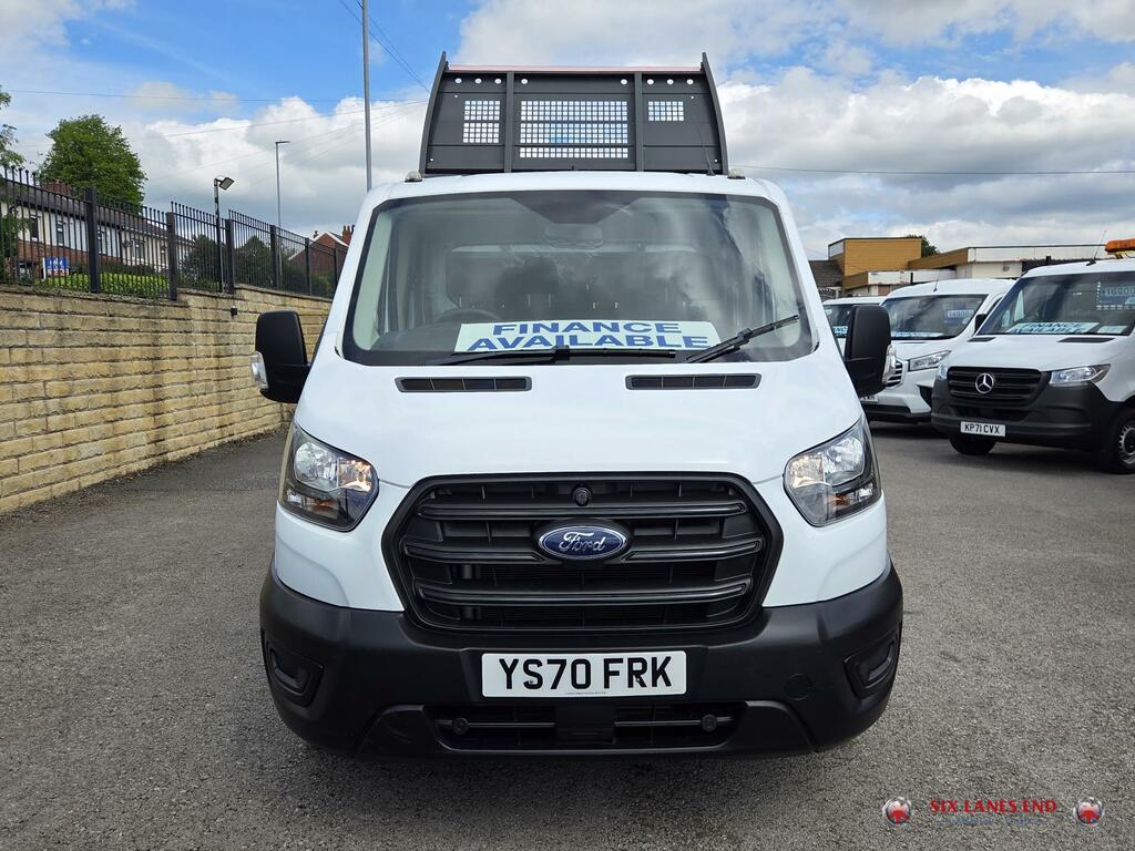 Ford Transit Custom 2.0 350 Ecoblue Leader Tipper Double Cab Diese YS70FRK White #5