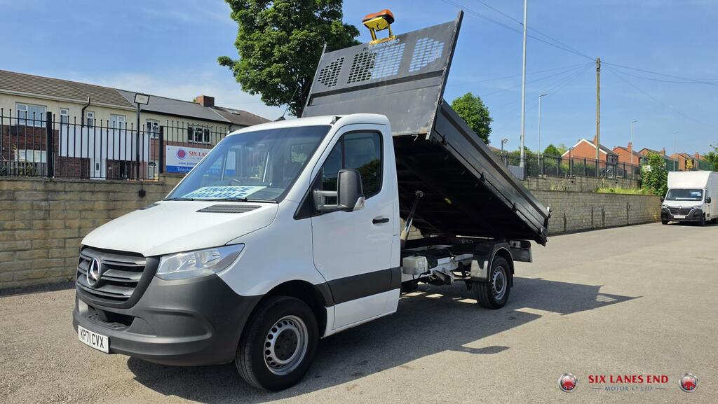Mercedes-Benz Sprinter 2.1 314 Cdi Ready To Work 1Way Tipper M KP71CVX White #4