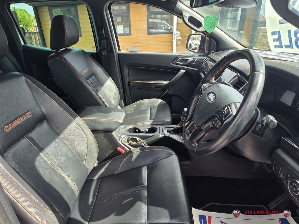 Ford Ranger 2.0 Ecoblue Wildtrak Pickup Double Cab YT71XXL Silver #2