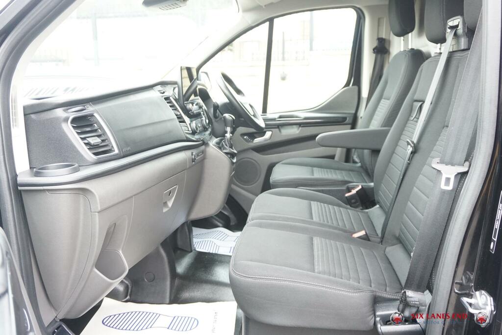 Ford Transit Custom 2.0 300 Ecoblue Limited Panel Van Manua LC69FRN Black #6