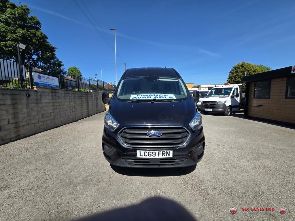 Ford Transit Custom 2.0 300 Ecoblue Limited Panel Van Manua LC69FRN Black #5