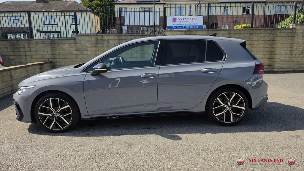 Volkswagen Golf 2.0 Tdi R-line Hatchback Dsg Euro 6 S VX25XAW Grey #2