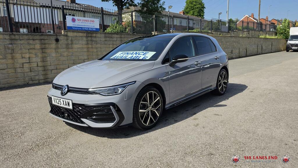 Volkswagen Golf 2.0 Tdi R-line Hatchback Dsg Euro 6 S VX25XAW Grey #4