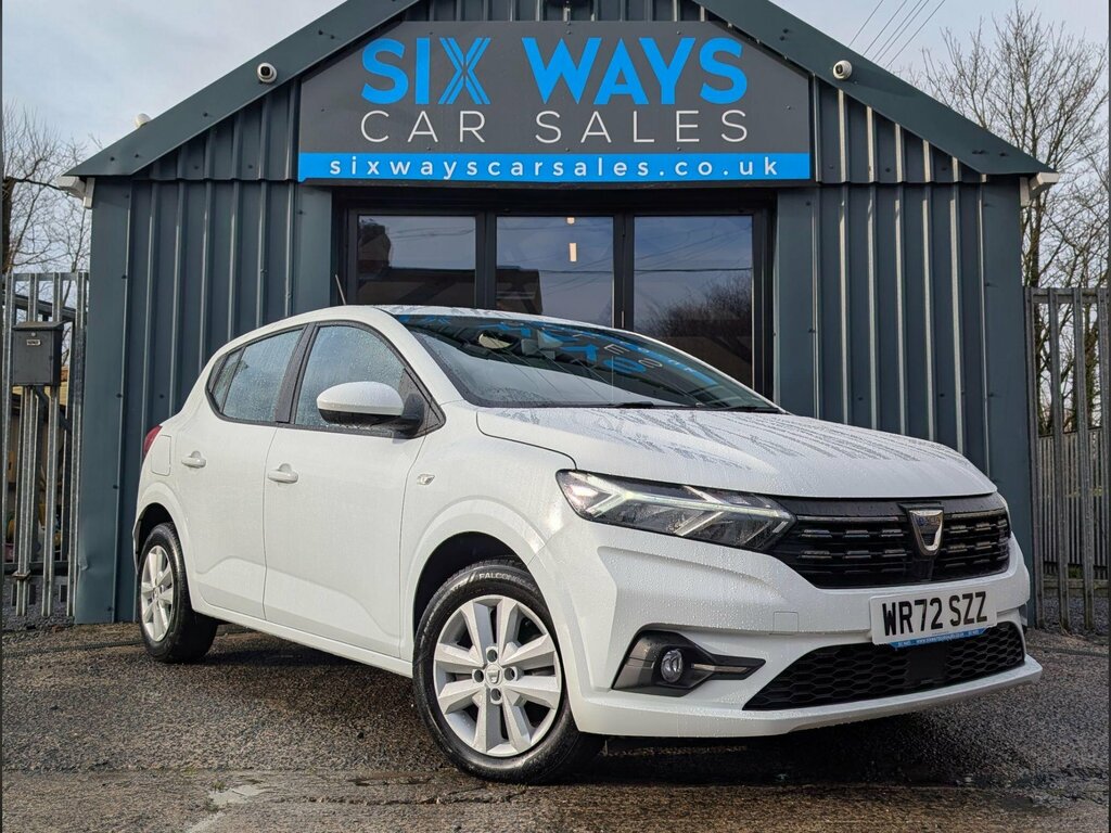 Dacia Sandero 1.0 Tce Comfort Euro 6 Ss WR72SZZ White #3