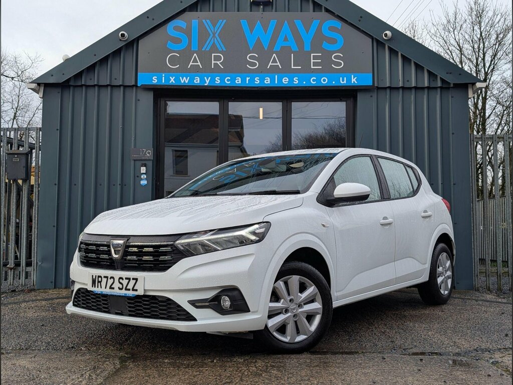Dacia Sandero 1.0 Tce Comfort Euro 6 Ss WR72SZZ White #6