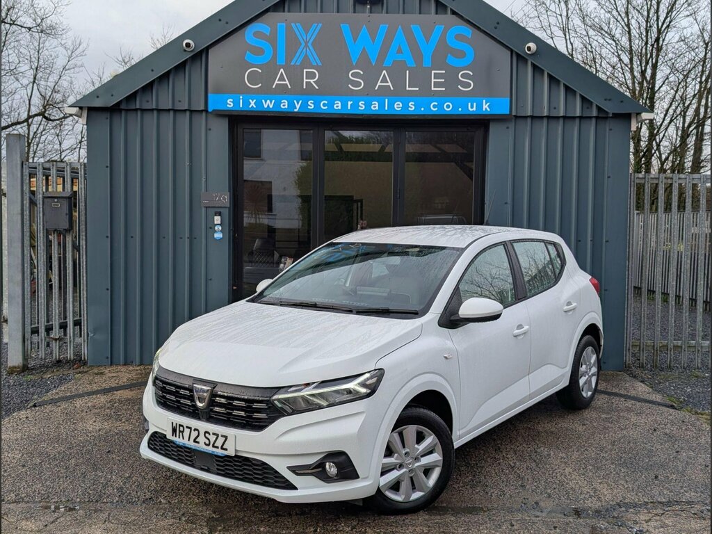 Dacia Sandero 1.0 Tce Comfort Euro 6 Ss WR72SZZ White #4