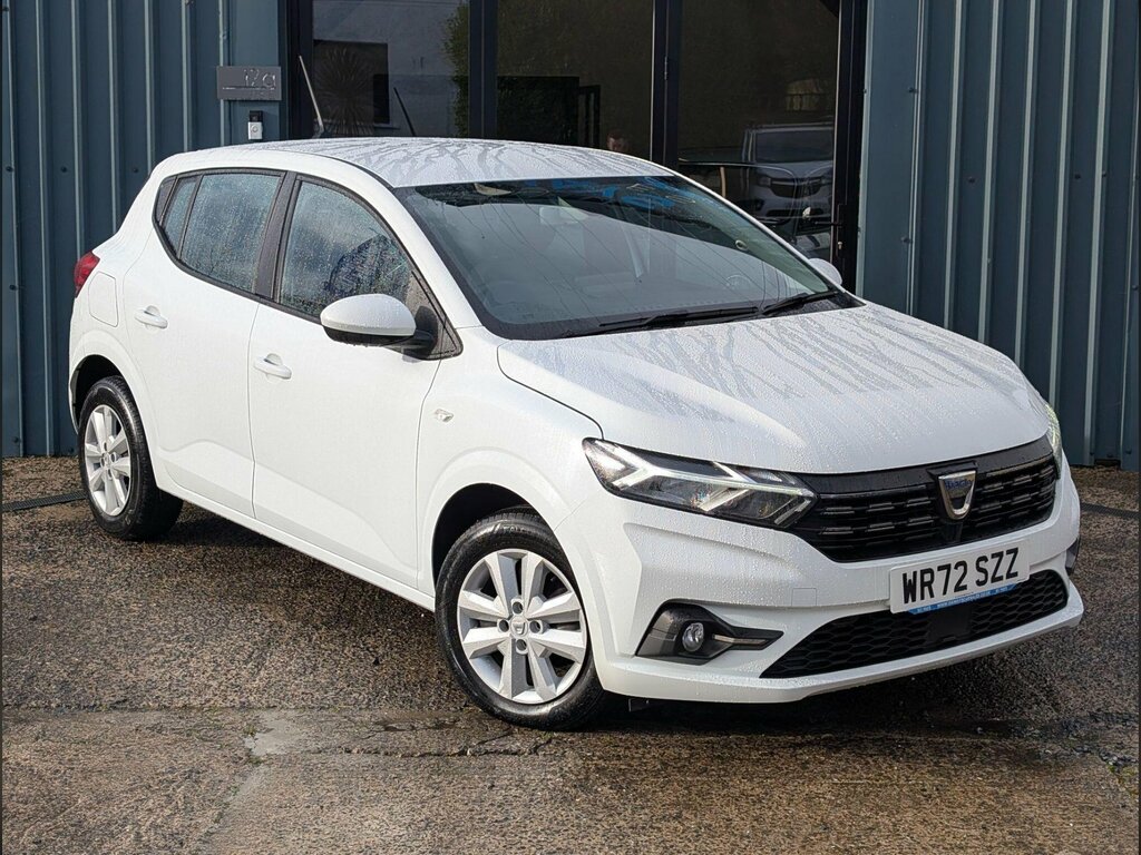Dacia Sandero 1.0 Tce Comfort Euro 6 Ss WR72SZZ White #2