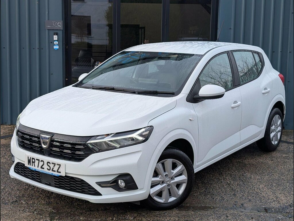 Dacia Sandero 1.0 Tce Comfort Euro 6 Ss WR72SZZ White #5
