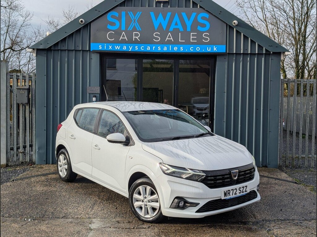 Dacia Sandero 1.0 Tce Comfort Euro 6 Ss White