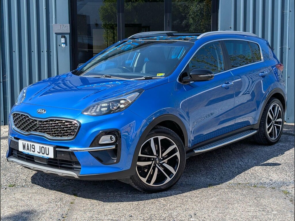 Kia Sportage 1.6 T-gdi 4 Euro 6 Ss WA19JOU Blue #6